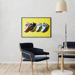 Air Jordan 4 Poster – 18"x24" Premium Print 👟🔥